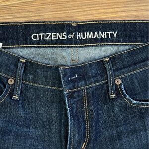 Citizens of Humanity dark blue jeans